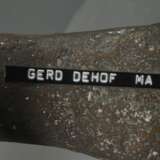Gerd Dehof attr., hockender Mann - Foto 5