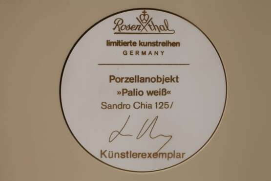 Sandro Chia, "Palio weiß" - photo 4