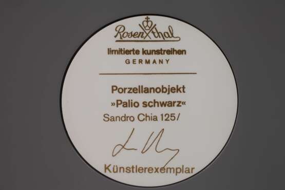 Sandro Chia, "Palio schwarz" - photo 5