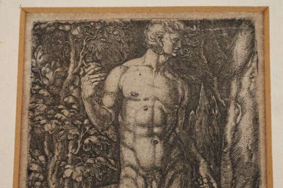 Heinrich Aldegrever, Adam mit Löwen - Foto 4