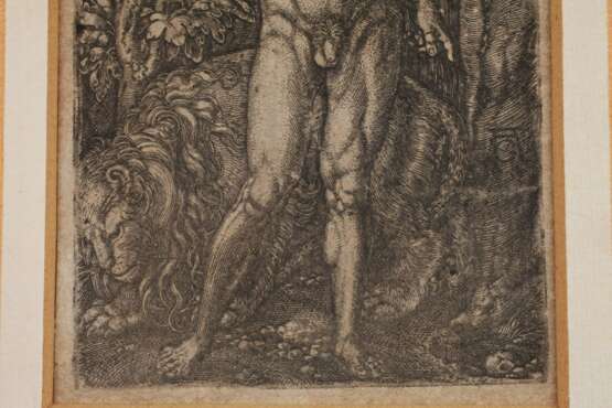 Heinrich Aldegrever, Adam mit Löwen - Foto 5