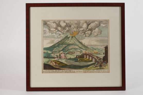Martin Engelbrecht, Der ausbrechende Vesuv 1631 - photo 2