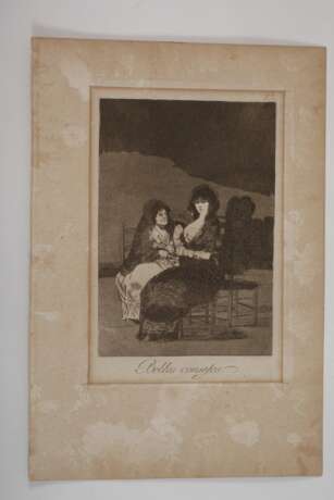Francisco de Goya, "Bellos conselos" - Foto 2