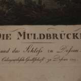 Christian Haldenwang, Die Muldebrücke in Dessau - photo 3