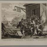 William Hogarth, "France Plate I - Die Invasion" - фото 2