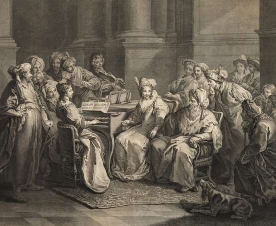 Claude Antoine Littret de Montigny, Das Konzert - Foto 1