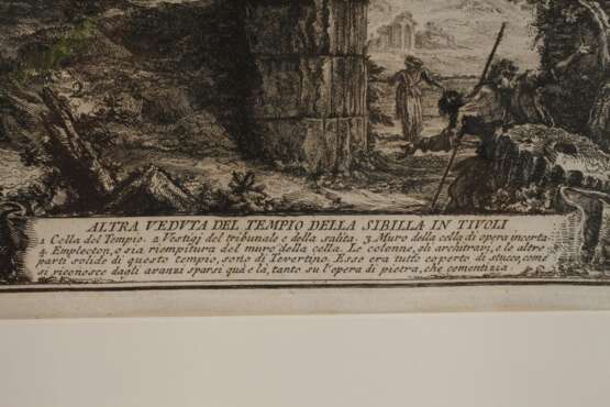 Giovanni Battista Piranesi, Sibyllentempel - Foto 3