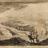Franz E. Weirotter, Bergige Landschaft mit Reitern - Foto 1