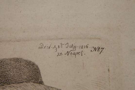 Ludwig Emil Grimm, Bildnis eines Neapolitaners - photo 3