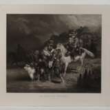 Jean Jazet, attr., "Überquerung der Furt" - photo 2