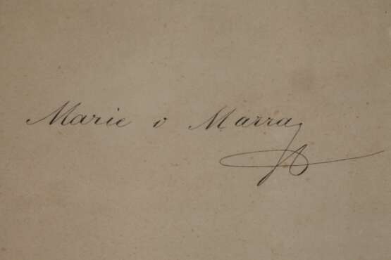 Josef Kriehuber, Bildnis der Marie von Marra - photo 4