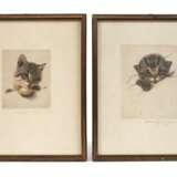 Noell Guido Grünewald, Paar Katzenportraits - photo 1