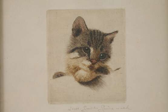 Noell Guido Grünewald, Paar Katzenportraits - photo 2
