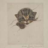 Noell Guido Grünewald, Paar Katzenportraits - photo 3