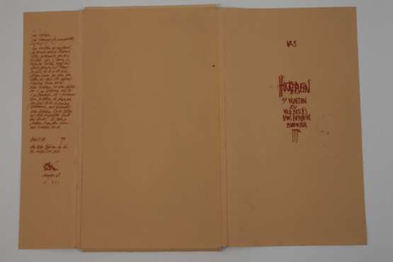 Bodo W. Klös, Mappe Nr. 5 "Hans Huckebein" - photo 2
