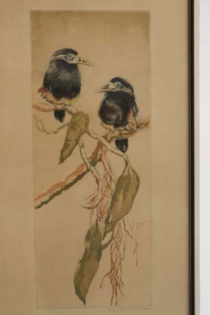 Fritz Neumann, Zwei Vogeldarstellungen - photo 2