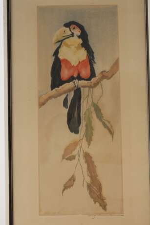 Fritz Neumann, Zwei Vogeldarstellungen - photo 4
