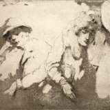 Emil Orlik, "Im Nachtzug" - фото 1