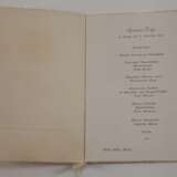 Emil Orlik, Menükarte Festmahl Gerhard Hauptmann - photo 4