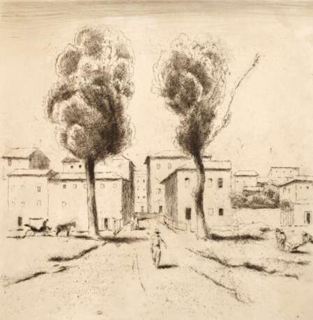 Emil Orlik, "Ansicht von Viareggio" - photo 1