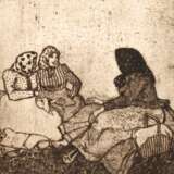 Emil Orlik, "Drei Bäuerinnen im Gespräch" - photo 1