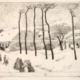 Emil Orlik, "Winter in Oslawan" - photo 1