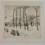 Emil Orlik, "Winter in Oslawan" - photo 2