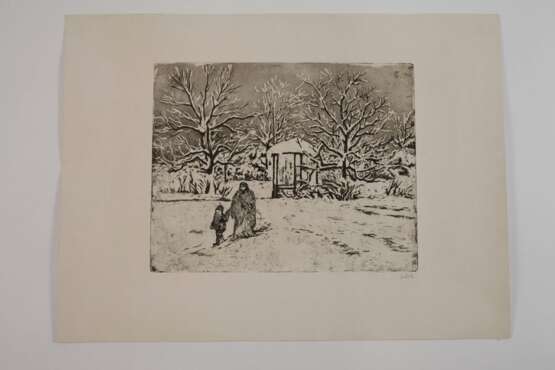 Emil Orlik, "Erster Schnee" - photo 2
