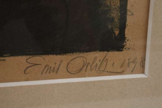 Emil Orlik, "Der alte Judenfriedhof in Prag..." - photo 3