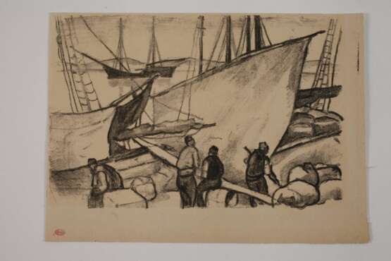 Emil Orlik, Paar maritime Motive - Foto 2
