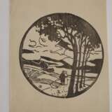 Emil Orlik, Paar in Landschaft - photo 2