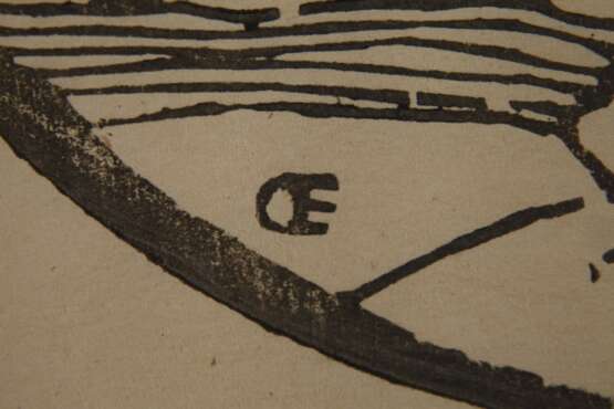 Emil Orlik, Paar in Landschaft - photo 3
