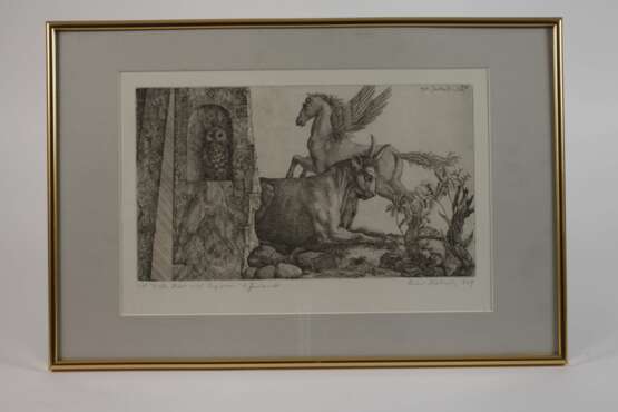 Peter Proksch, "Eule, Stier und Pegasus" - Foto 2