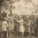 Hans Thoma, Schneewittchen und die sieben Zwerge - Foto 1