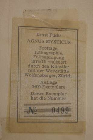 Ernst Fuchs, "Agnus Mysticus" - photo 4
