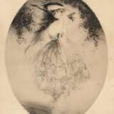 Louis Icart, Junge Frau mit Vöglein - photo 1