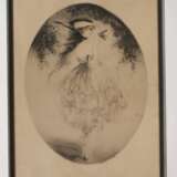 Louis Icart, Junge Frau mit Vöglein - photo 2