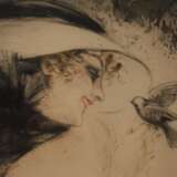 Louis Icart, Junge Frau mit Vöglein - photo 4