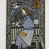 Oskar Kokoschka, Postkarte Wiener Werkstätte - фото 2