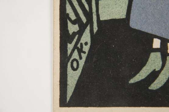 Oskar Kokoschka, Postkarte Wiener Werkstätte - фото 4