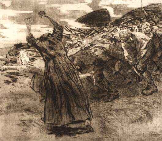 Käthe Kollwitz, "Losbruch" - photo 1