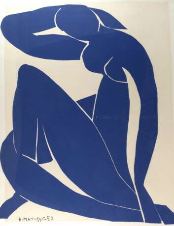 Henri Matisse, nach, "Nu bleu II" - photo 1
