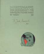 Aperçu. Umschlag mit Vignette von Koloman Moser
