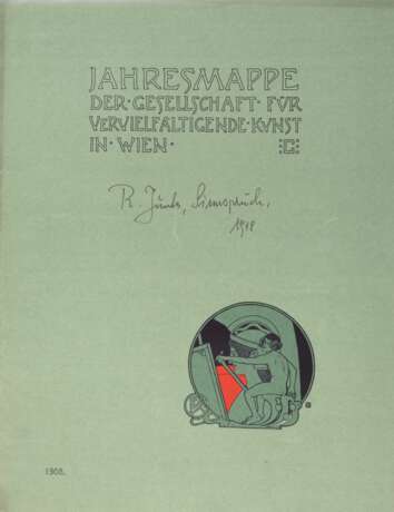 Umschlag mit Vignette von Koloman Moser - photo 1