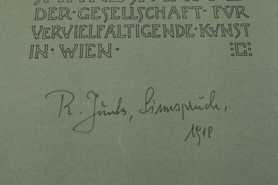 Umschlag mit Vignette von Koloman Moser - photo 4
