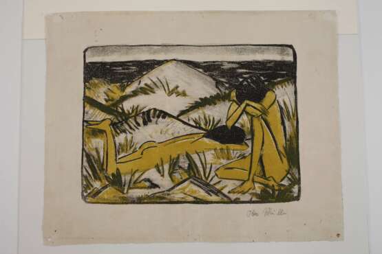 Otto Mueller, "Zwei Mädchen in den Dünen, Sylt" - photo 2