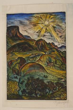 Alfred Zangerl, "Weinberge bei Hoch-Eppau" - Foto 2