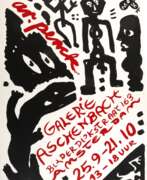 Product catalog. A. R. Penck, Plakat der Galerie Aschenbach