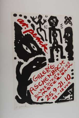 A. R. Penck, Plakat der Galerie Aschenbach - photo 2