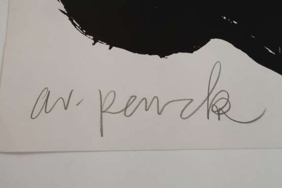 A. R. Penck, Plakat der Galerie Aschenbach - photo 3